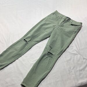Gap women’s green denim leggings size 6 / size 28